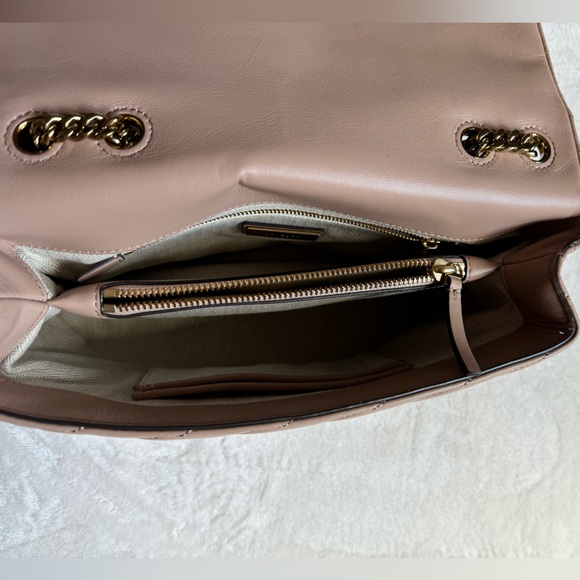 Tory Burch Kira Convertible Shoulder Bag in Devon Sand - Picture 7 of 7